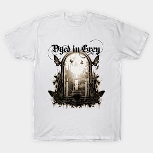 Dyed in Grey - Candle T-Shirt